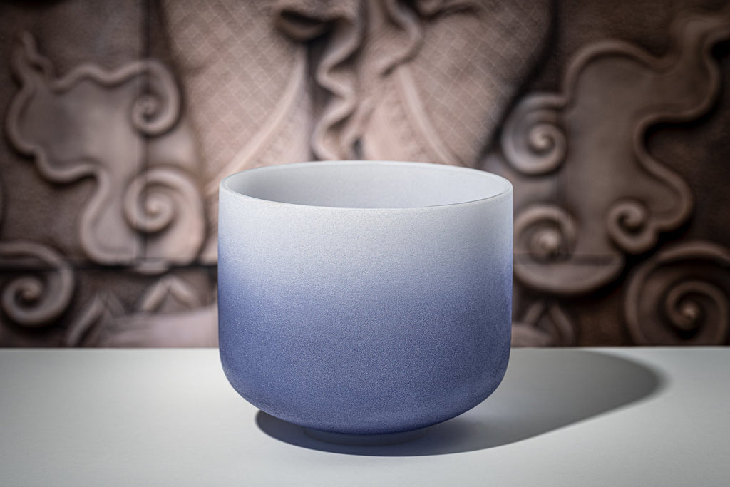 7 Chakra Color Quartz Crystal Singing Bowls Set (8"-14")