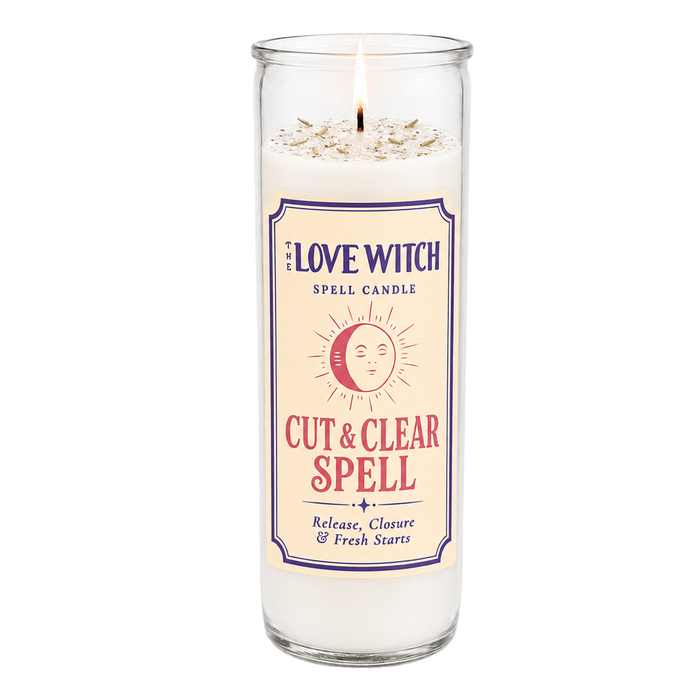 Cut & Clear Spell Candle Service | Vigil Candle Spell by The Love Witch