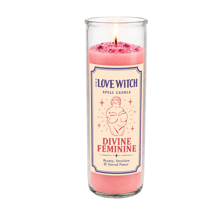 Divine Feminine Spell Candle Service | Vigil Candle Spell by The Love Witch