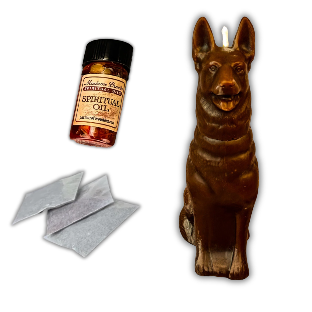 Faithful Dog Candle Spell Kit - Loyalty & Fidelity Magic