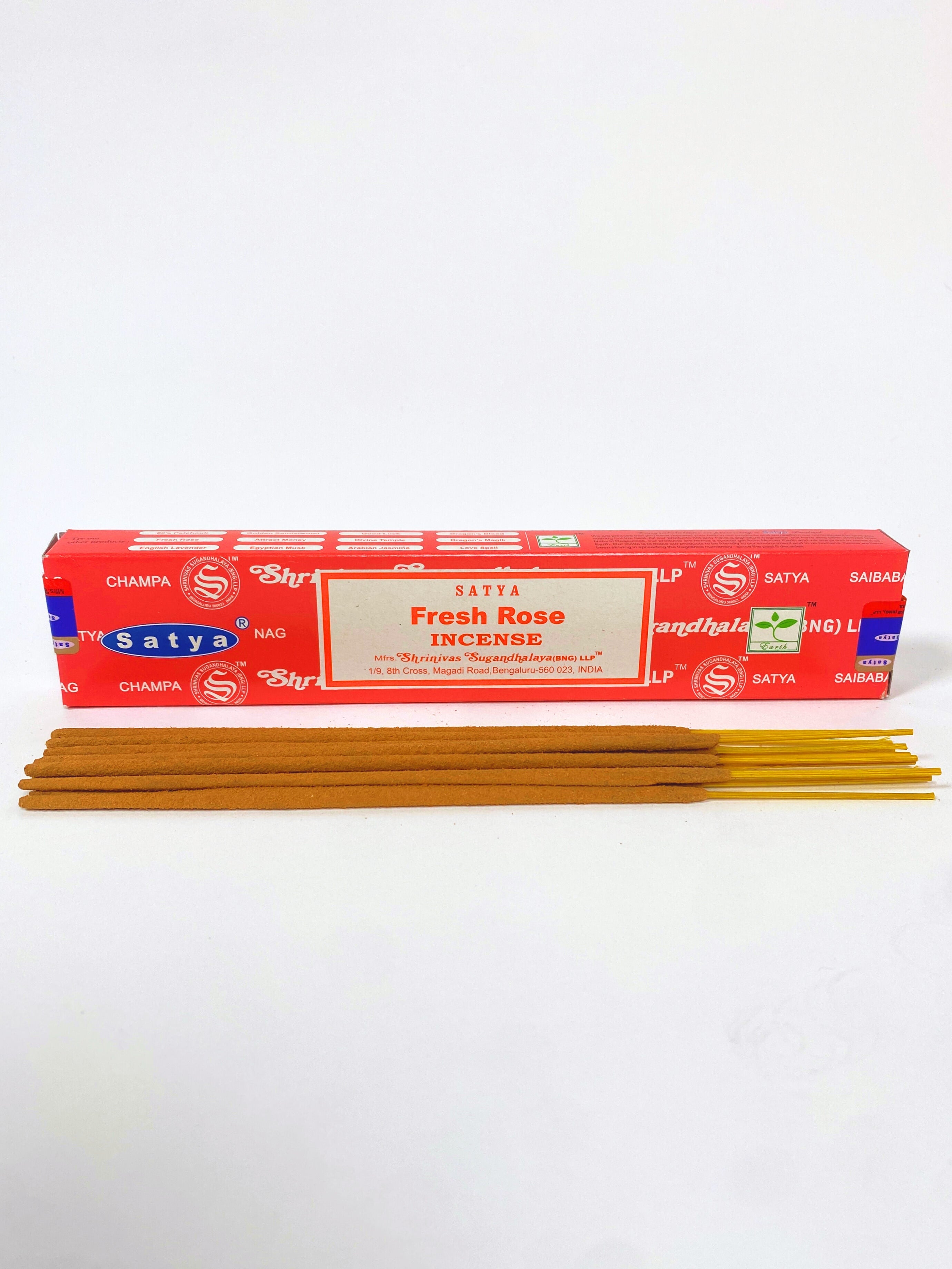 Satya Fresh Rose Incense | 15g