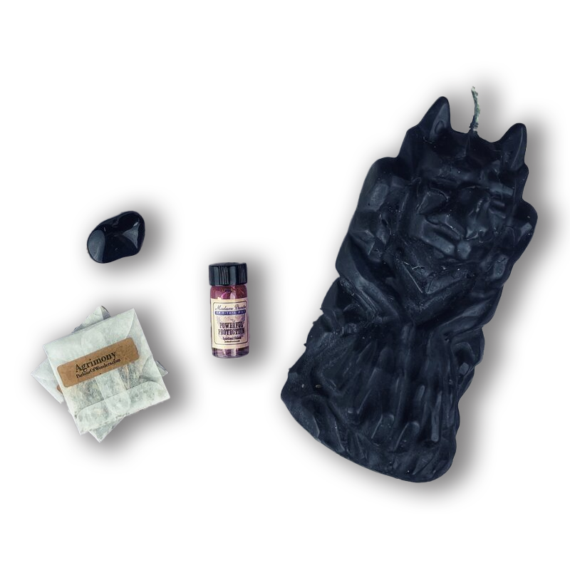 Gargoyle Protection Candle Spell Kit