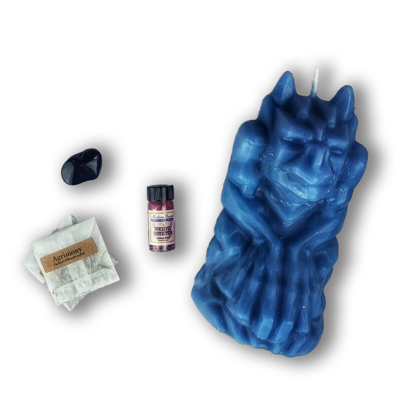 Gargoyle Protection Candle Spell Kit