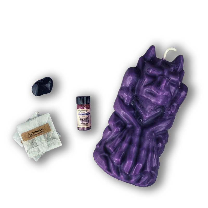 Gargoyle Protection Candle Spell Kit