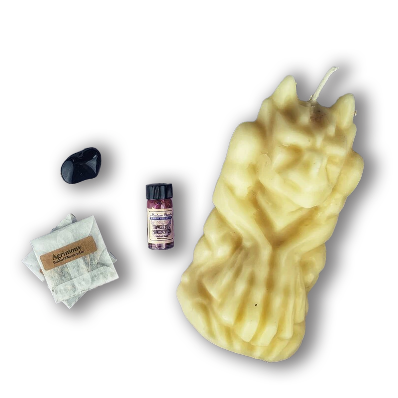 Gargoyle Protection Candle Spell Kit