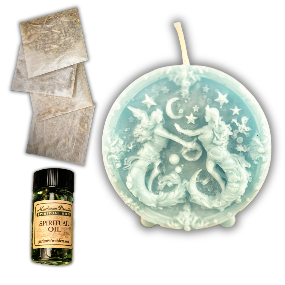 Gemini Power Zodiac Candle Spell Kit