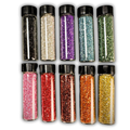 Full Collection of Old-Fashioned Real Glass Glitter