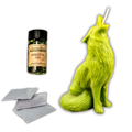 Howling Wolf Candle Spell Kit - Authentic Voice & Courage Magic