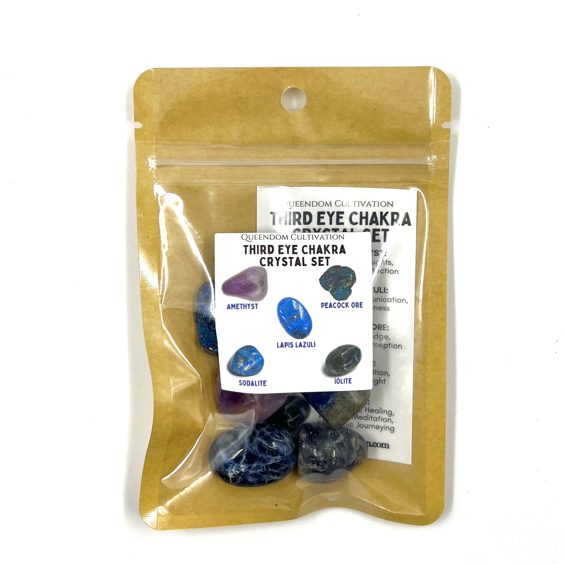 Crystal Set for Third Eye Chakra
