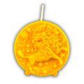 Beeswax Leo Lion Zodiac Spell Candle