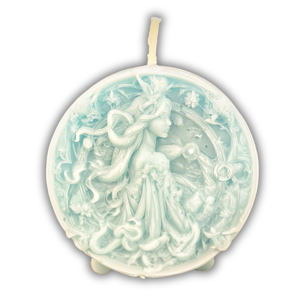 Beeswax Libra Scales Zodiac Spell Candle