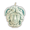 Beeswax Medusa Protection Spell Candle - Fierce Power, Boundaries & Transformation