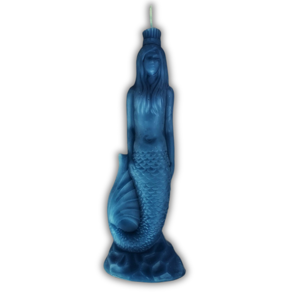 Beeswax Mermaid Magic Spell Candle