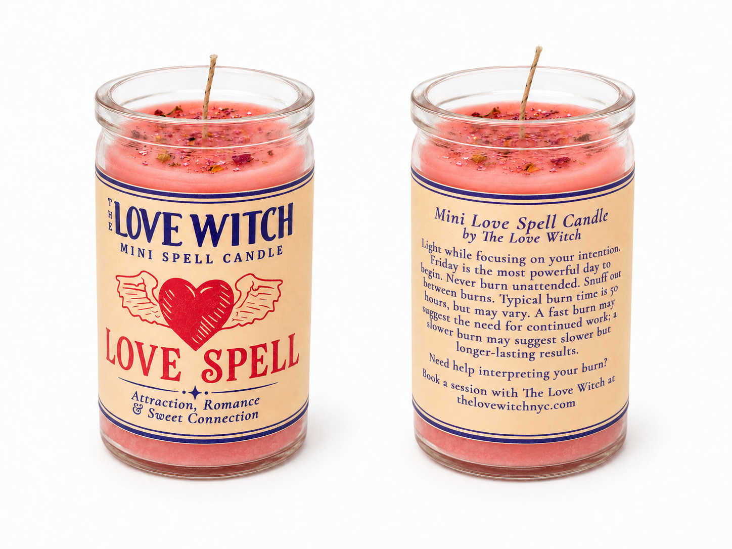 Mini Love Spell Candle | Pre-Blessed by The Love Witch