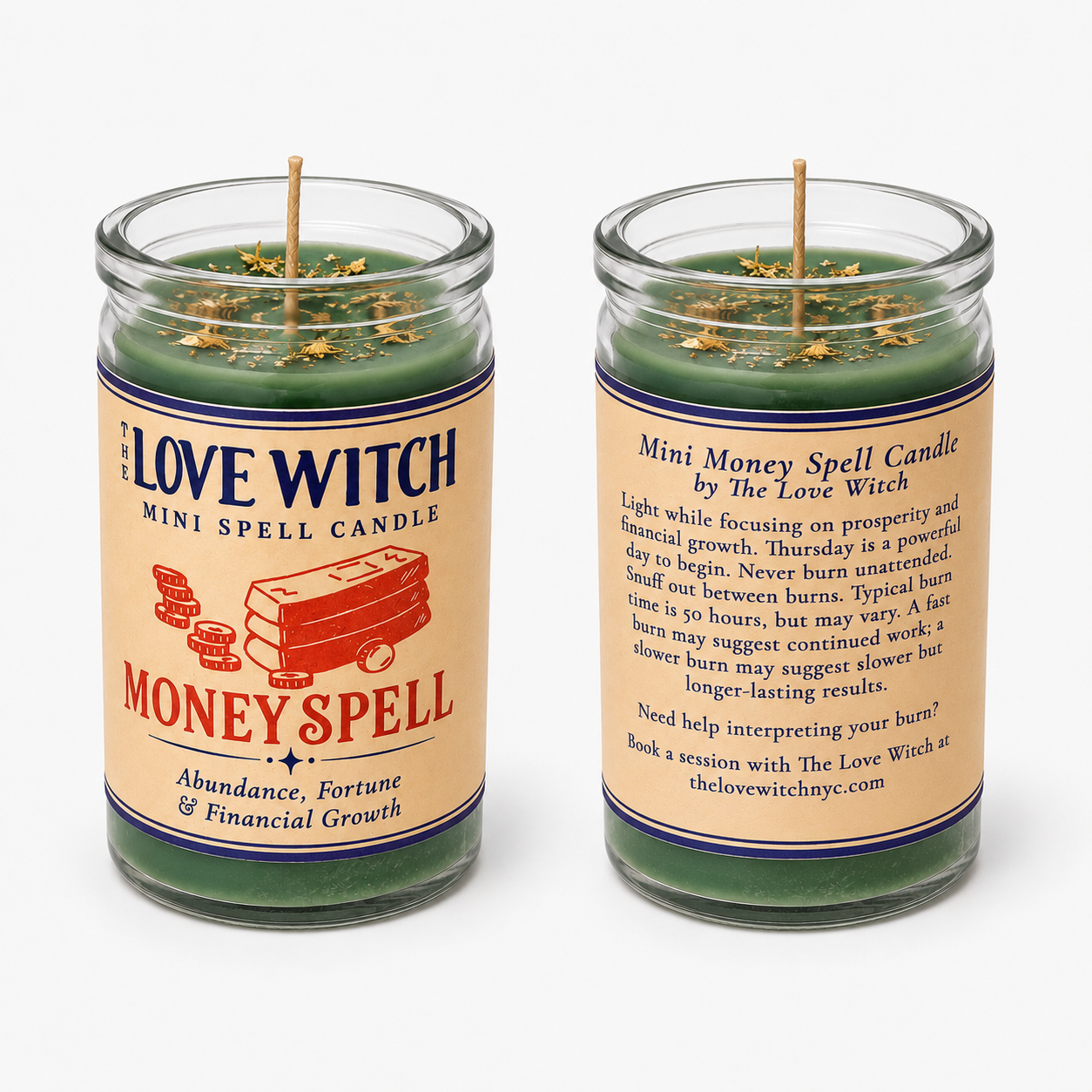 Mini Money Spell Candle