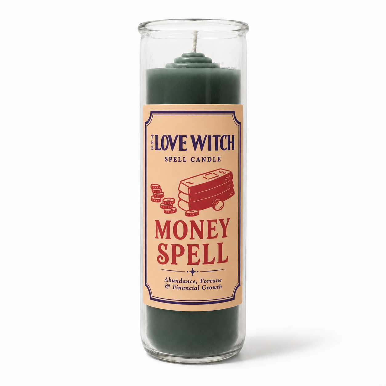 Money Spell Candle | Vigil Candle by The Love Witch