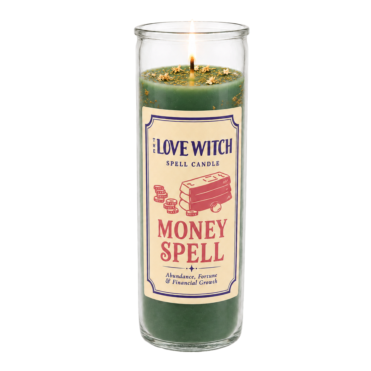 Money Spell Candle Service | Vigil Candle Spell by The Love Witch