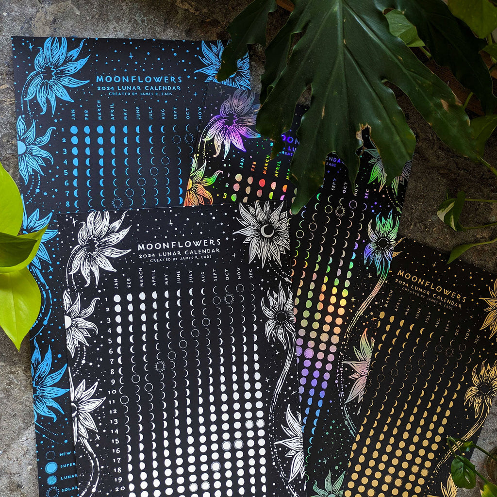 Moonflowers 2026 Lunar Calendar