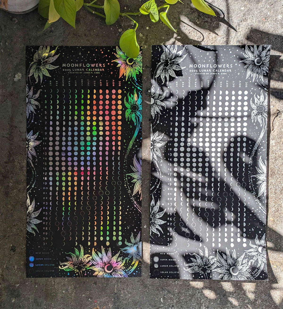 Moonflowers 2026 Lunar Calendar