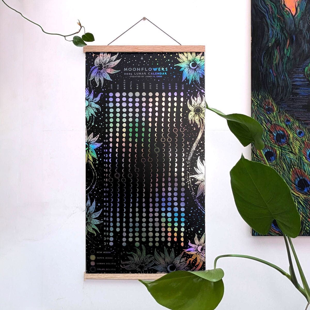 Moonflowers 2026 Lunar Calendar