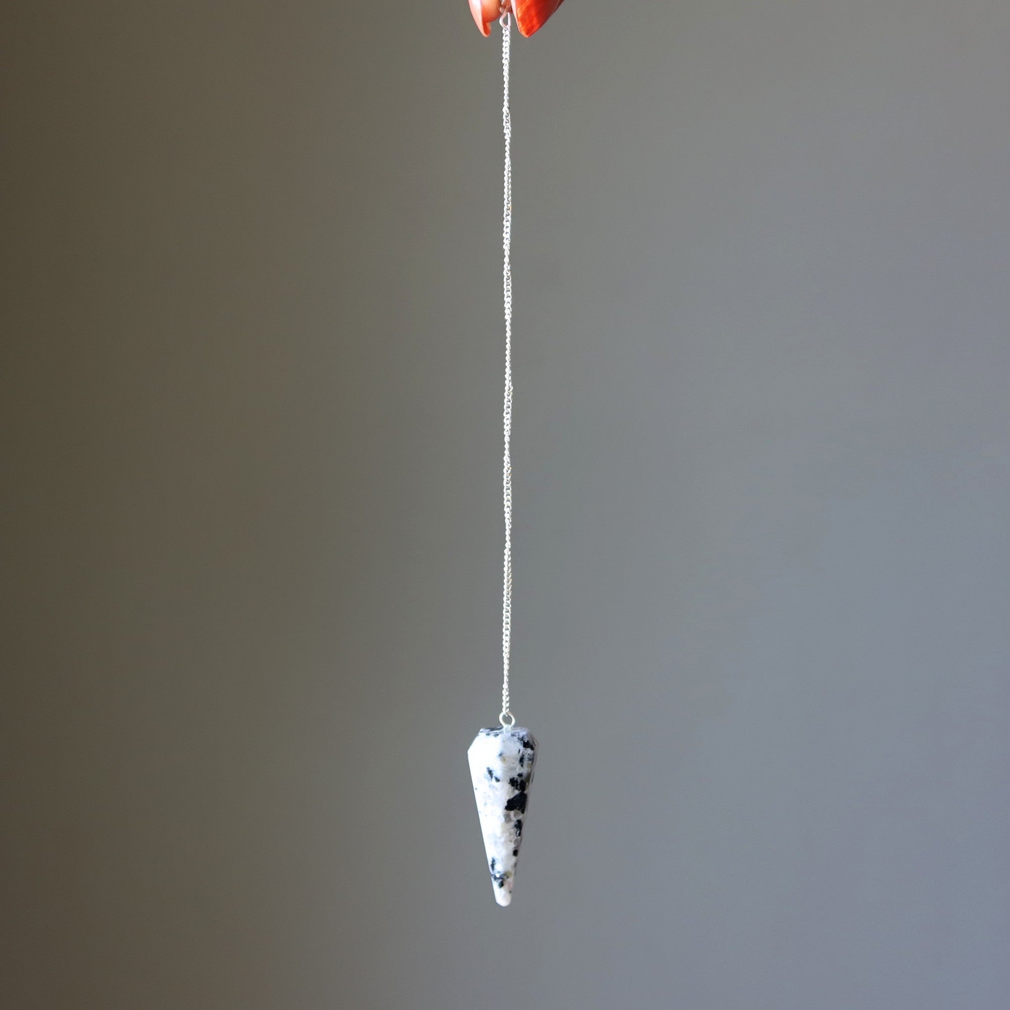 Moonstone Tourmaline Pendulum Intuition