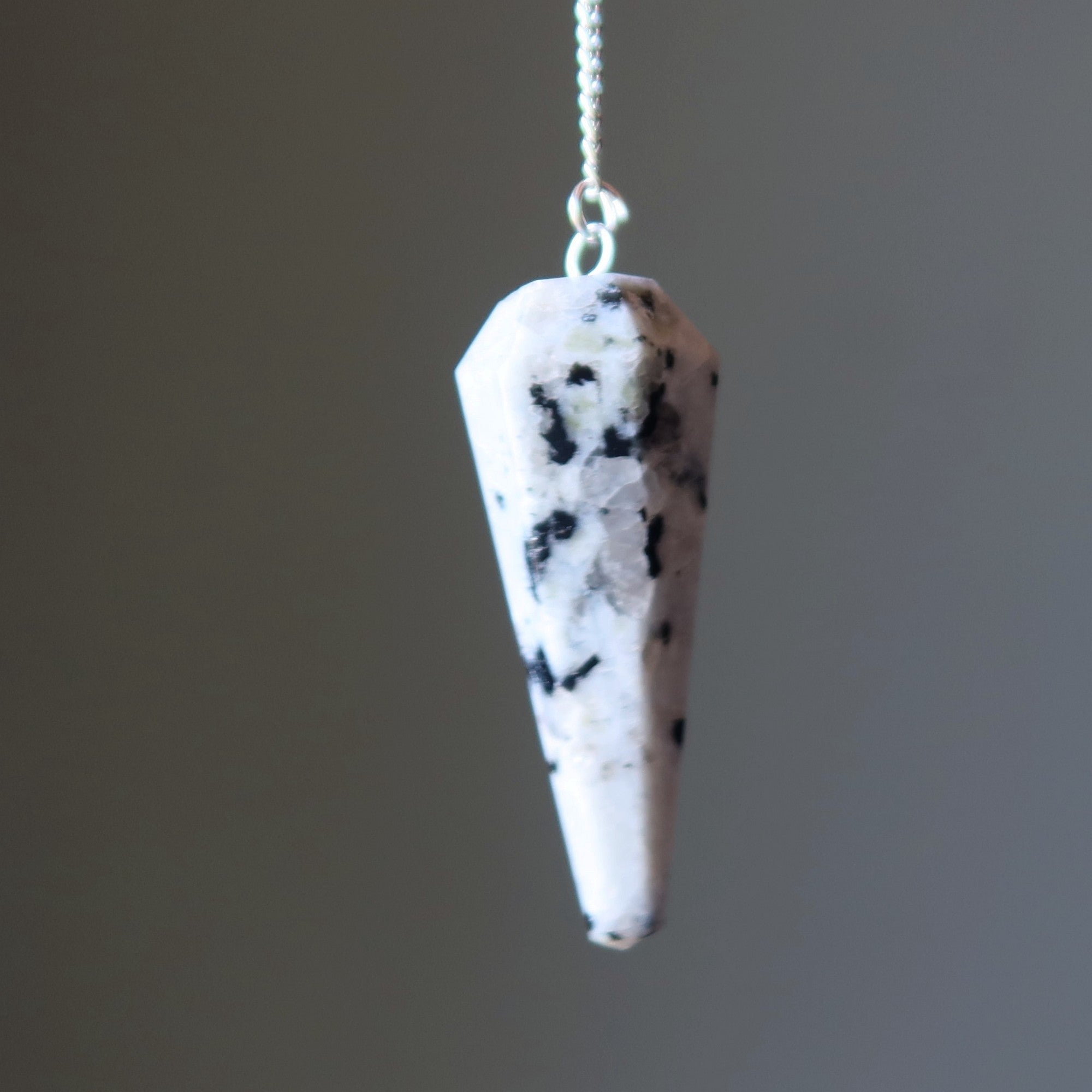 Moonstone Tourmaline Pendulum Intuition