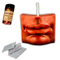 Ex-Voto Mouth Candle Spell Kit - Communication & Healing Magic
