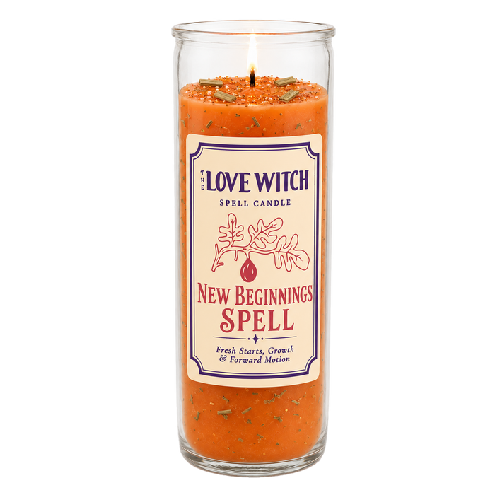 New Beginnings Spell Candle Service | Vigil Candle Spell by The Love Witch