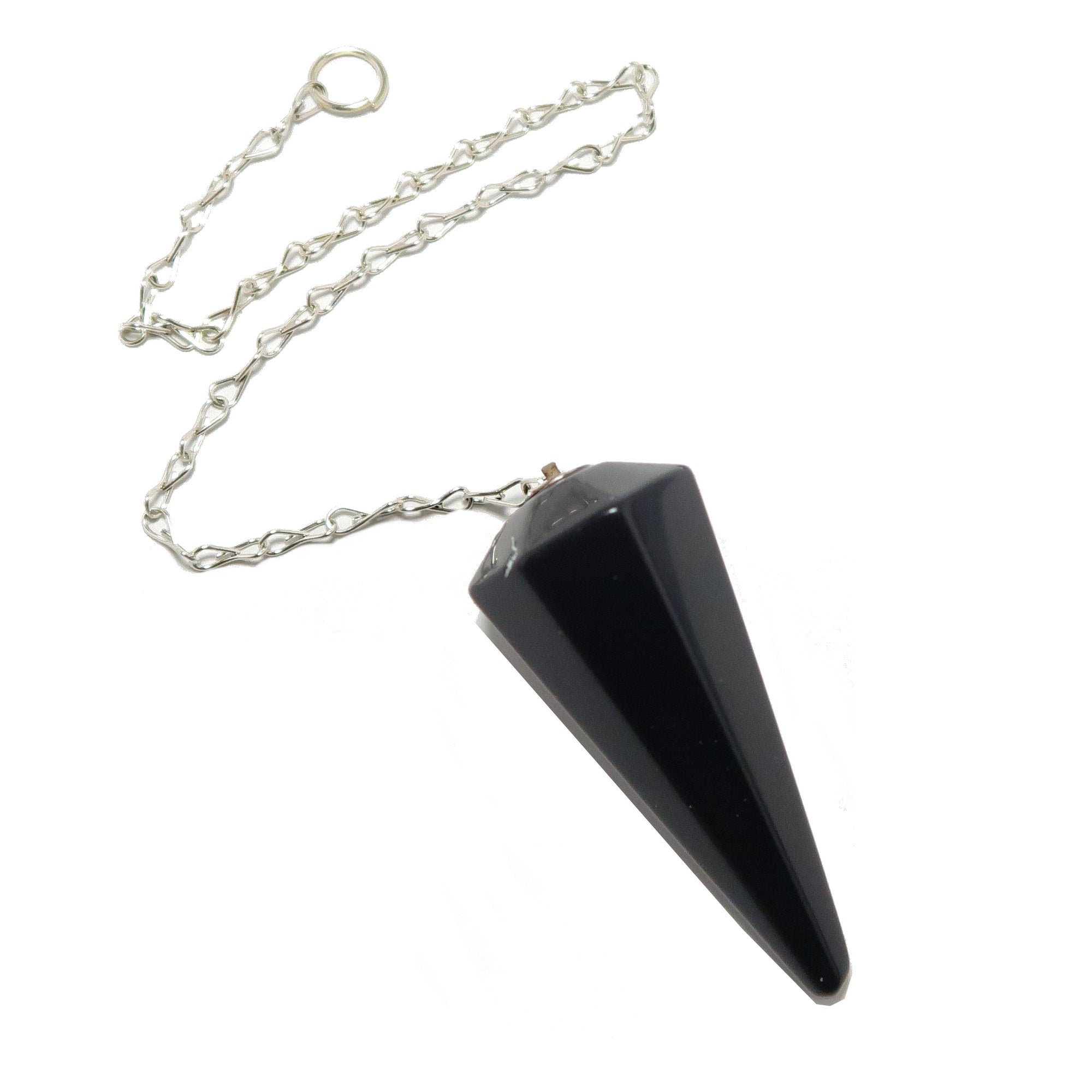 Black Obsidian Pendulum Deep Mind Protection