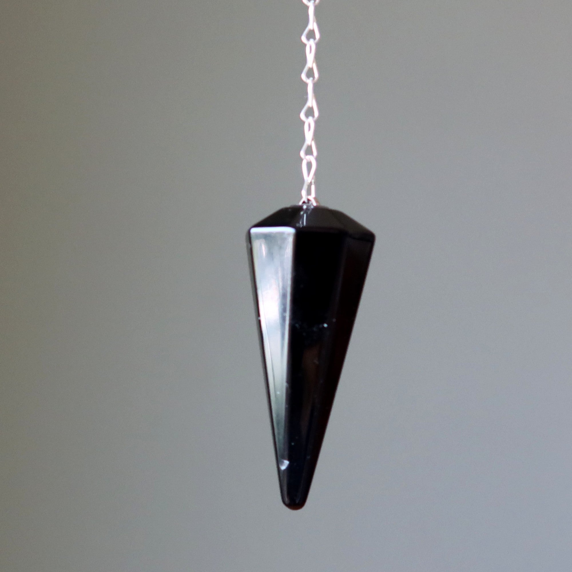 Black Obsidian Pendulum Deep Mind Protection