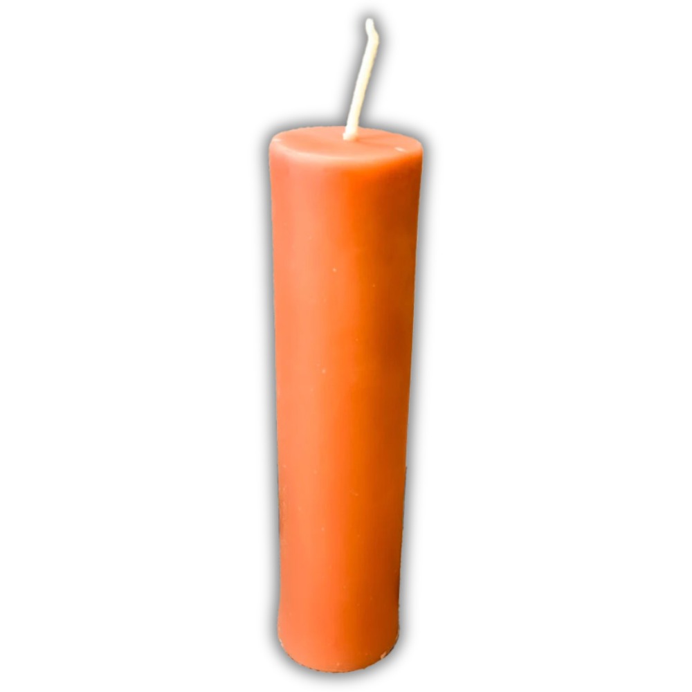 Pink Beeswax Vigil Candle