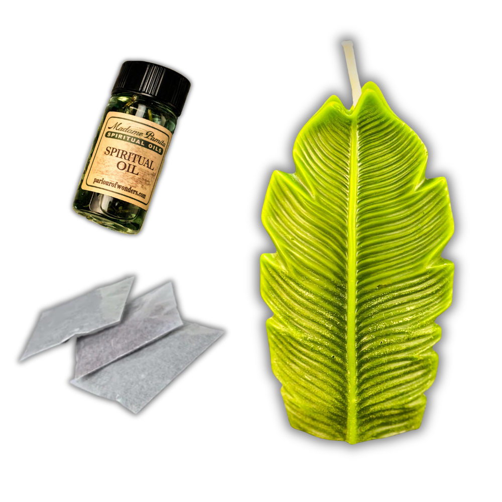 Plant Spirit Candle Spell Kit - Garden Blessing & Nature Magic
