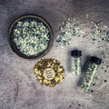 Green Tree Agate Gem Glitter