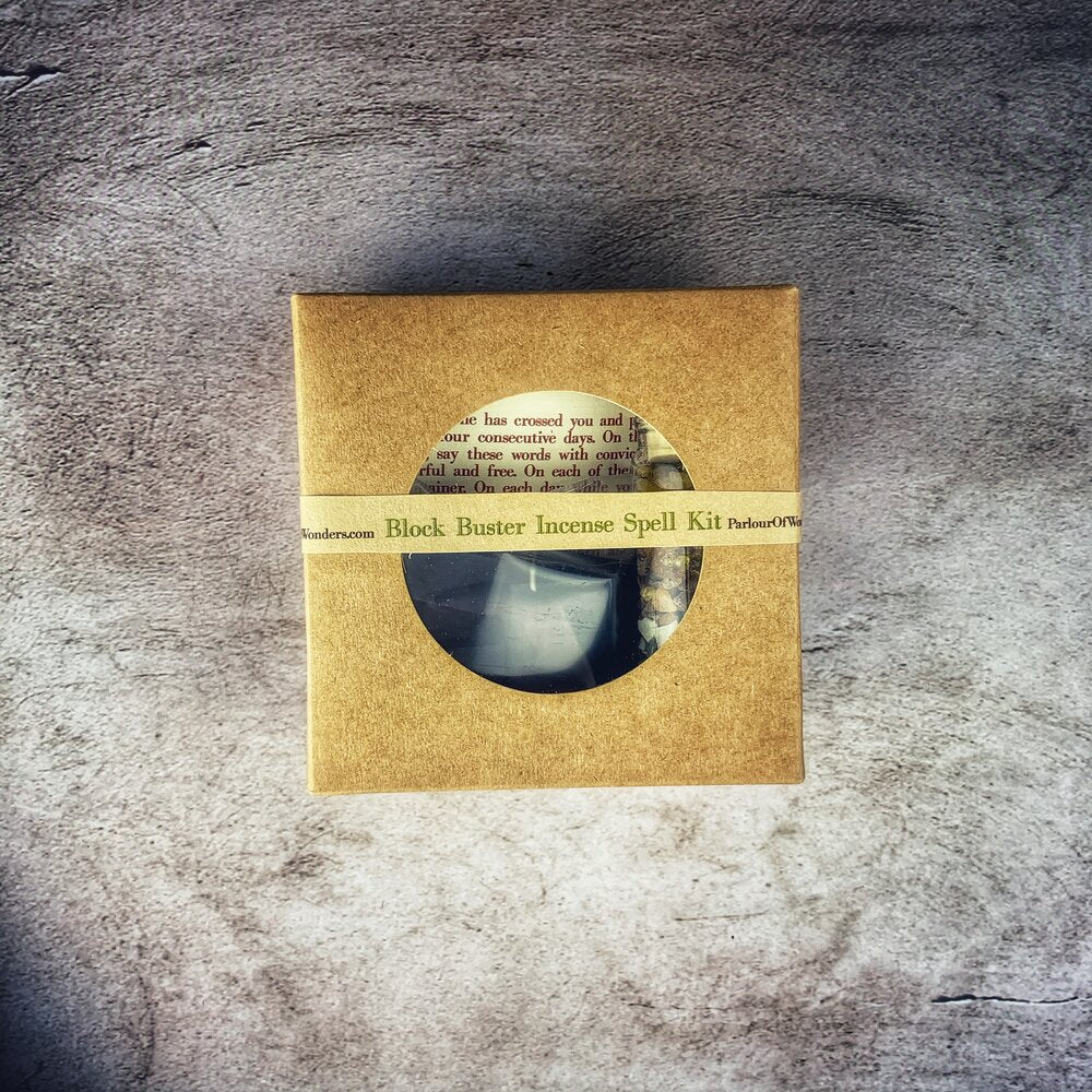 Block Buster Incense Spell Kit