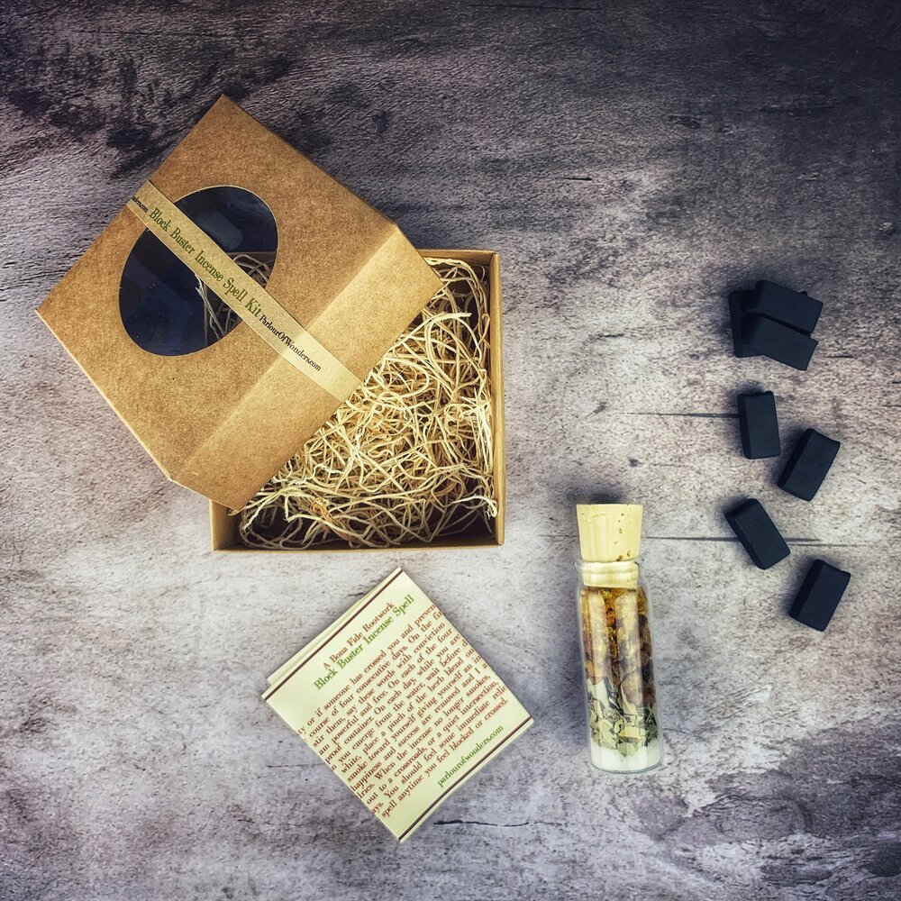 Block Buster Incense Spell Kit