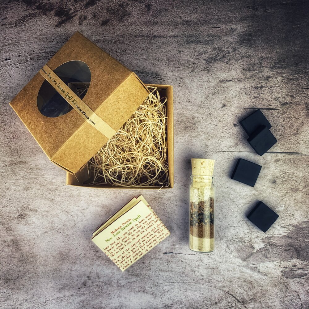 New Love Incense Spell Kit
