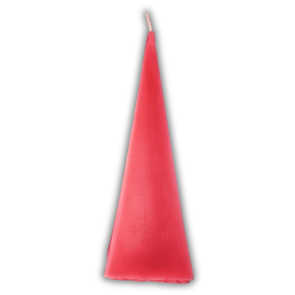 Beeswax Pyramid Spell Candle