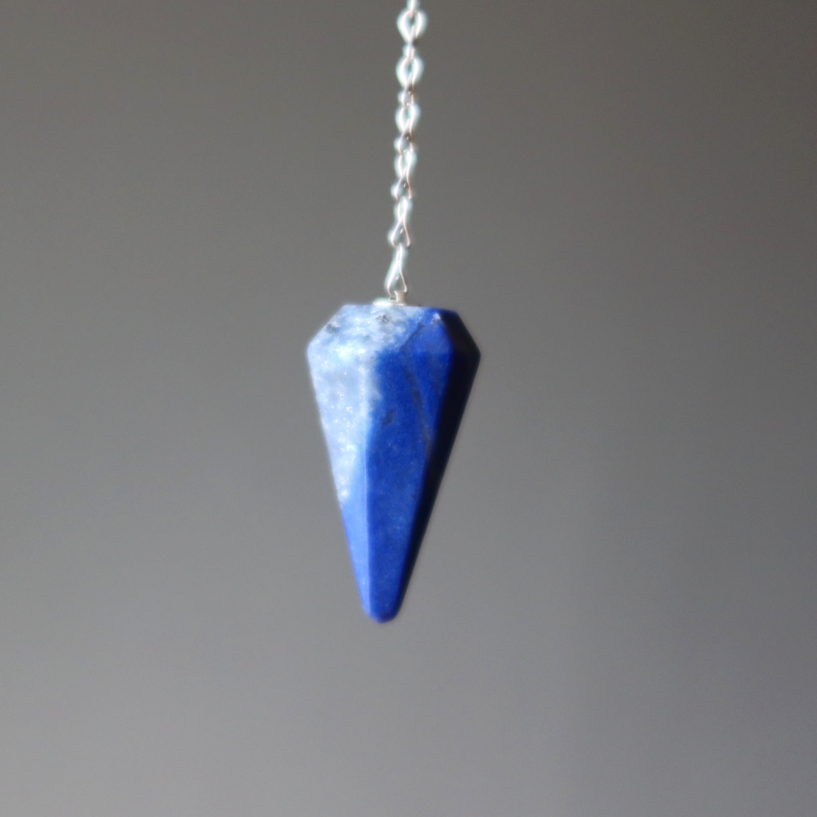 Blue Quartz Pendulum Prophet's Third Eye Stone