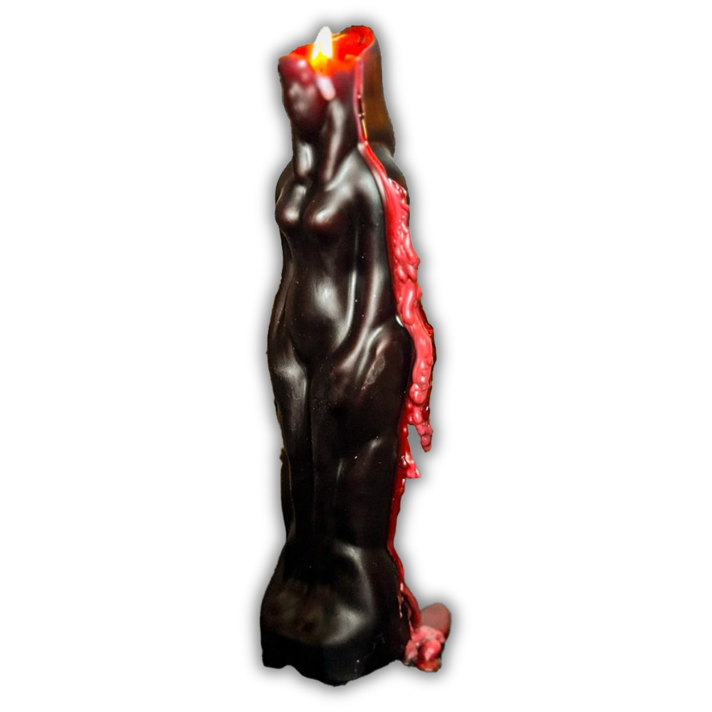 Beeswax Return to Sender Female Figural Spell Candle