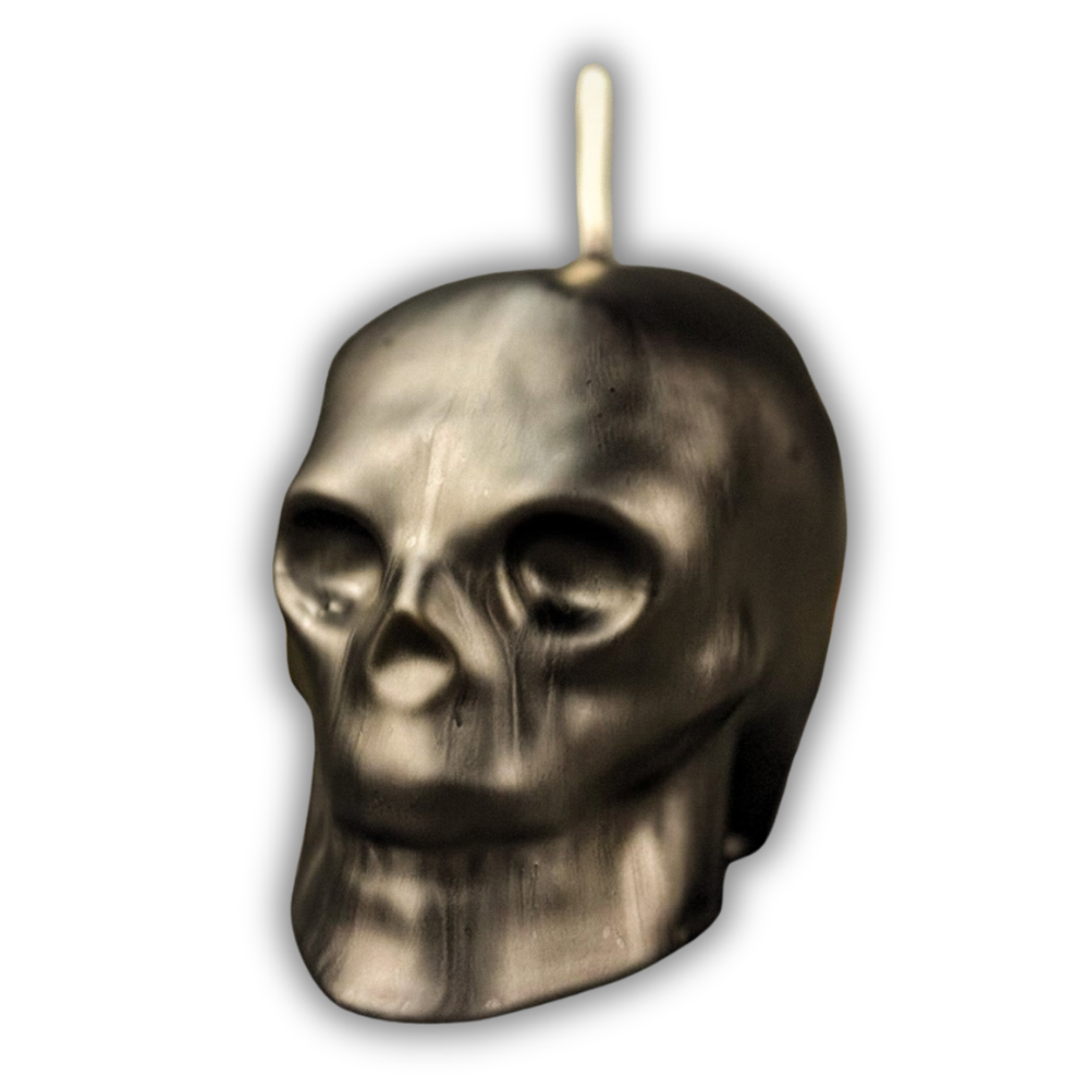 Beeswax Return to Sender Large Skull Spell Candle