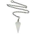 Selenite Pendulum Celestial White Destiny Stone