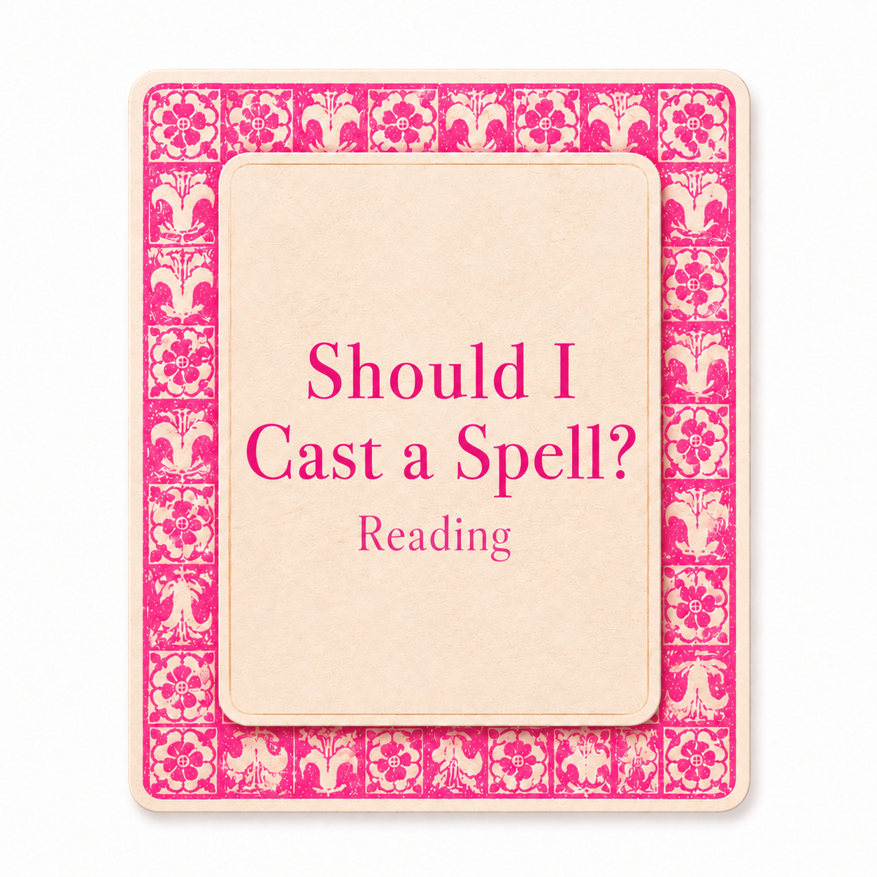 Should I Cast a Spell? Reading