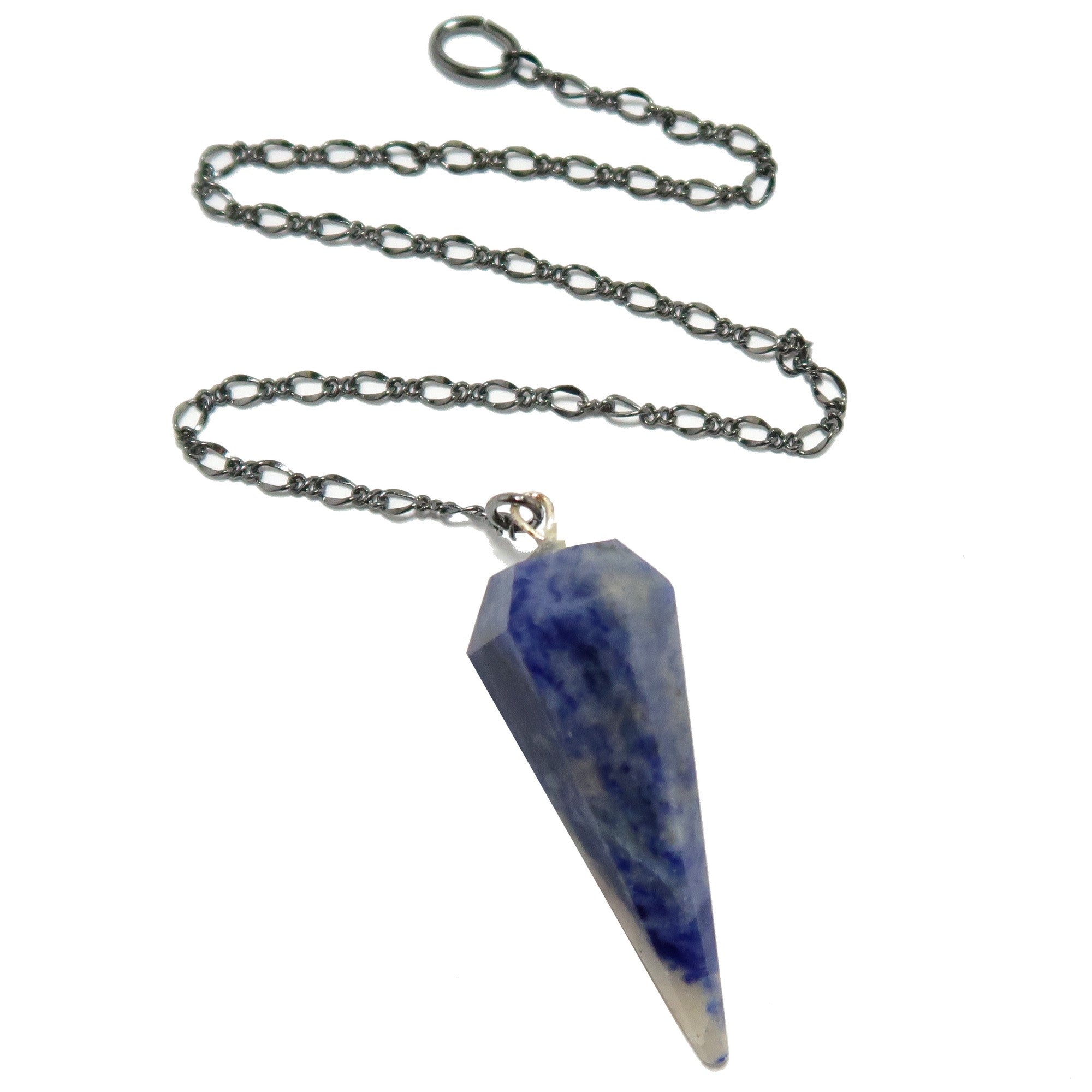 Sodalite Pendulum Whirlpool Chakra Energy