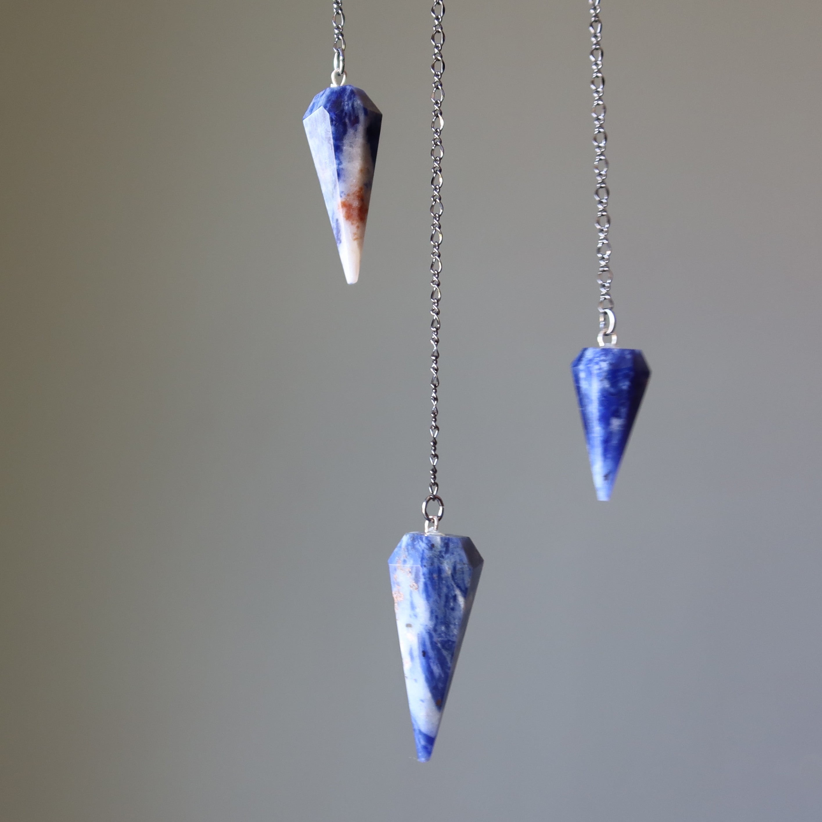 Sodalite Pendulum Whirlpool Chakra Energy