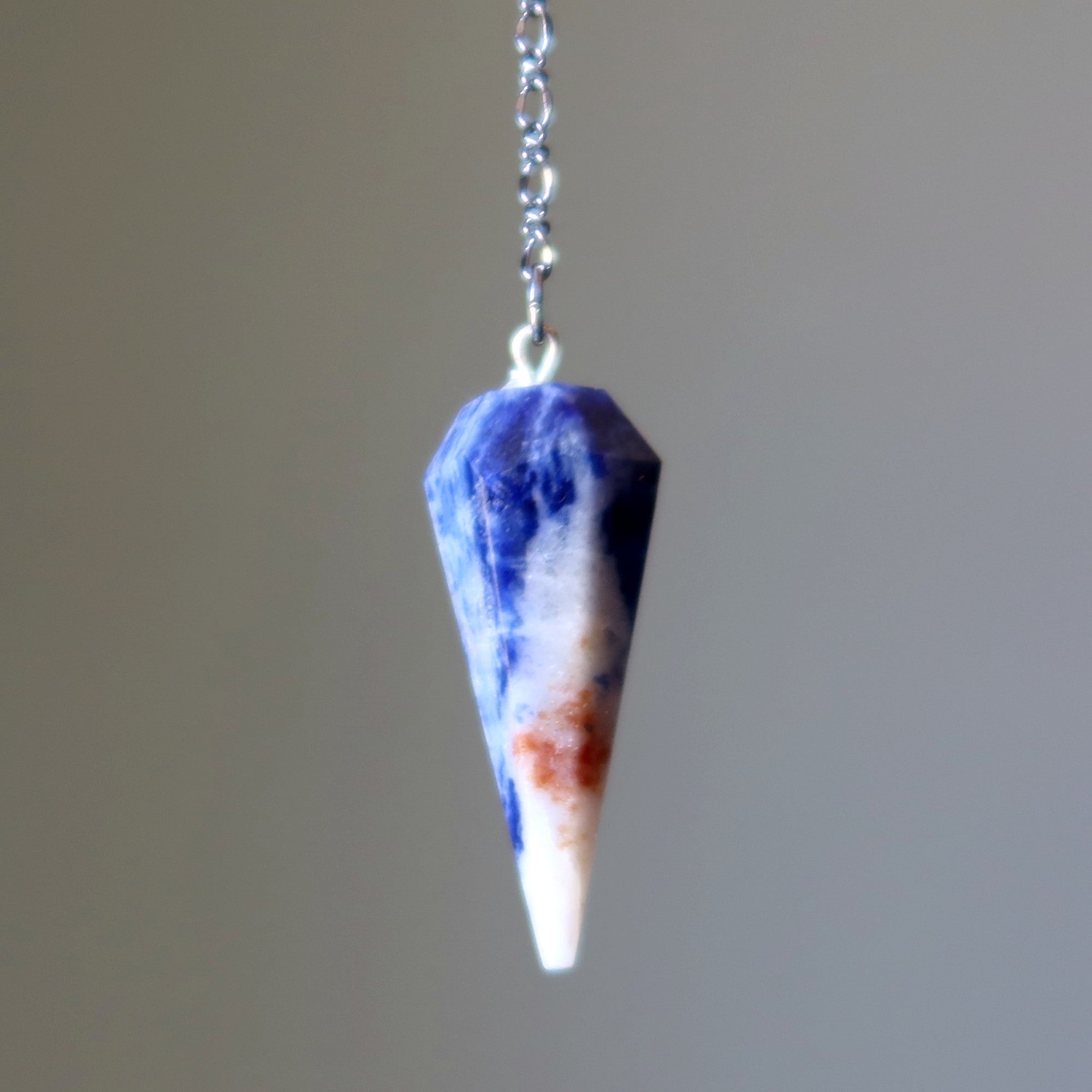 Sodalite Pendulum Whirlpool Chakra Energy