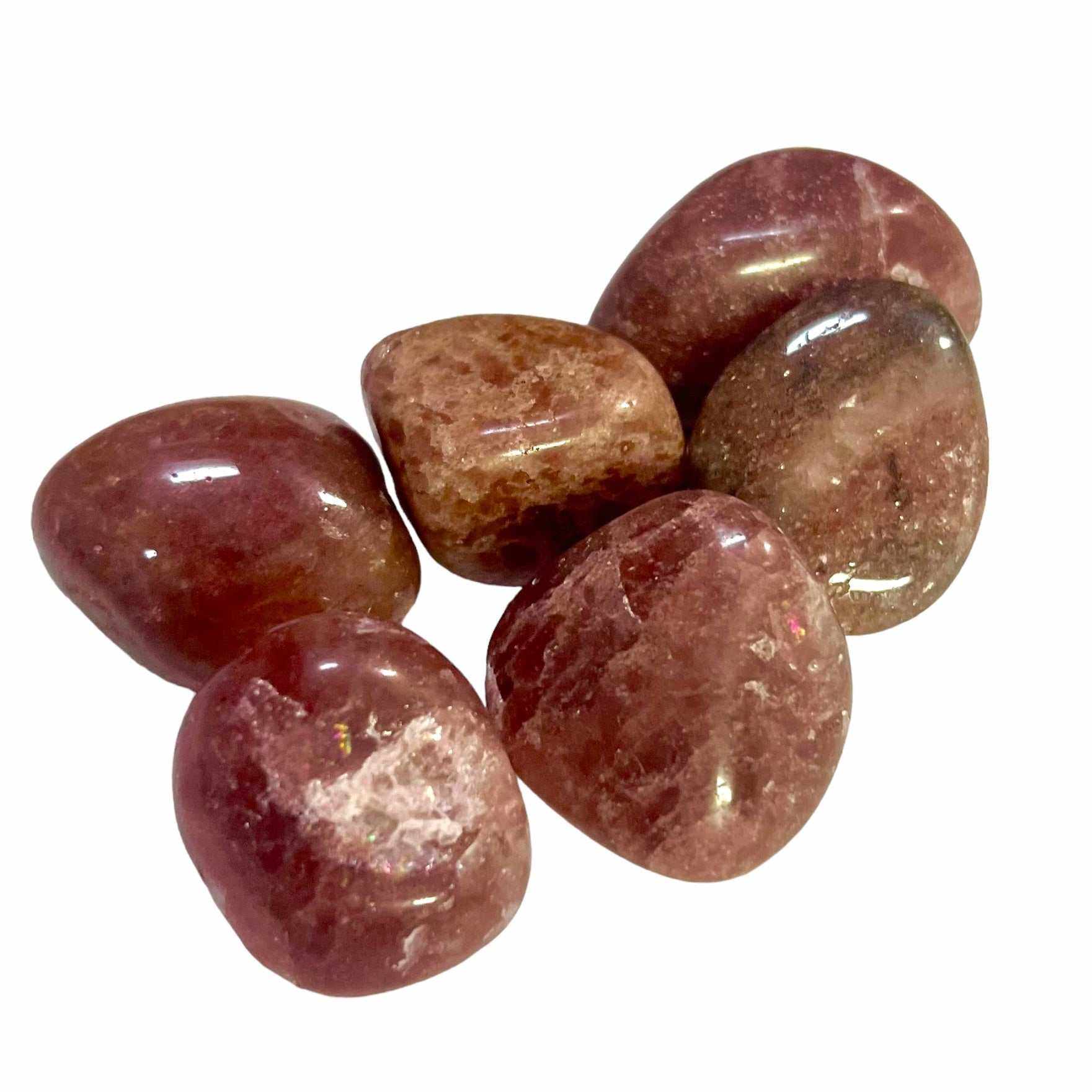 Strawberry Quartz Tumbled Stone