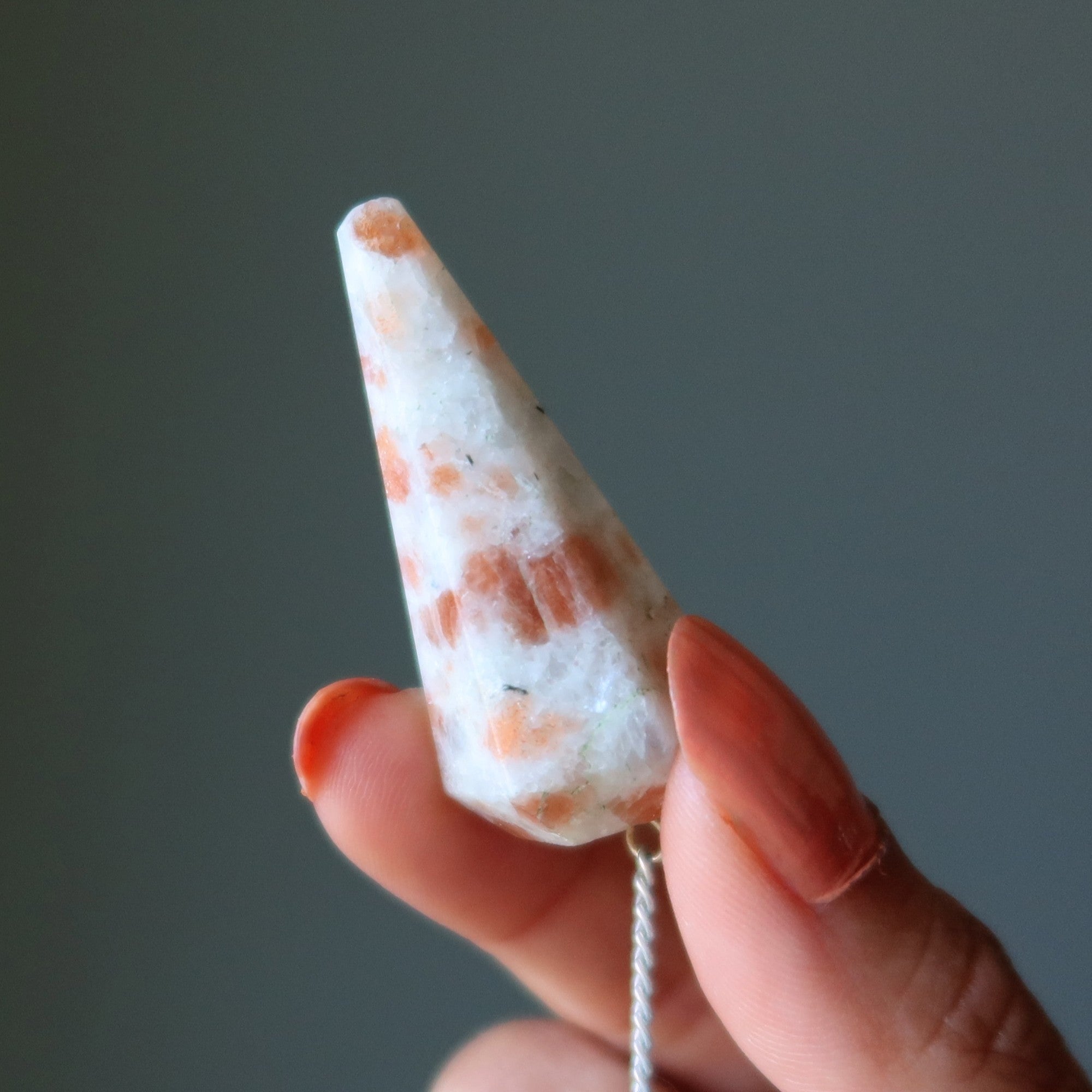 Sunstone Pendulum Sun Divination Feng Shui Stone