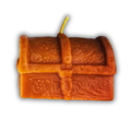 Beeswax Treasure Chest Spell Candle