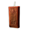 Beeswax The Hierophant Tarot Card Spell Candle