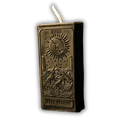Beeswax The Moon Tarot Card Spell Candle